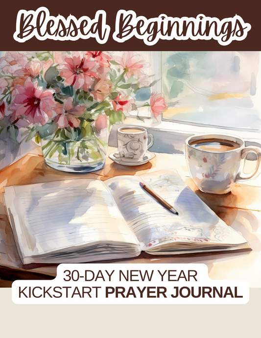 30 Day Devotional Journal - New Year Kickstarter