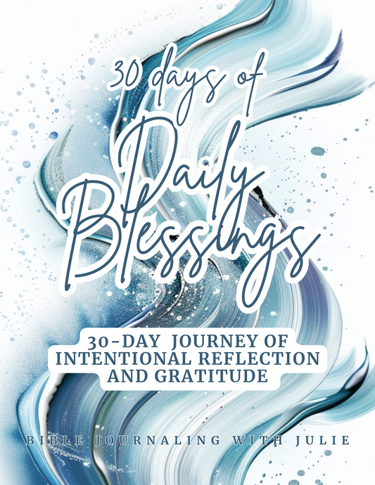 30 Day Devotional Journal - Daily Blessings