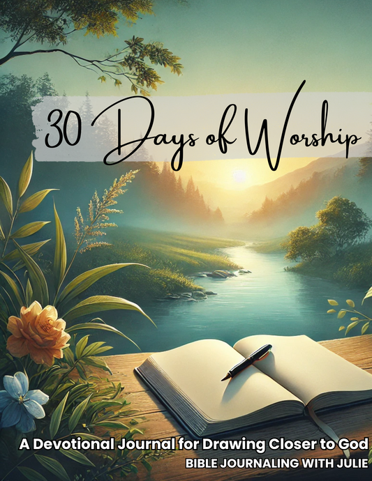 30 Day Devotional Journal - 30 Days of Worship