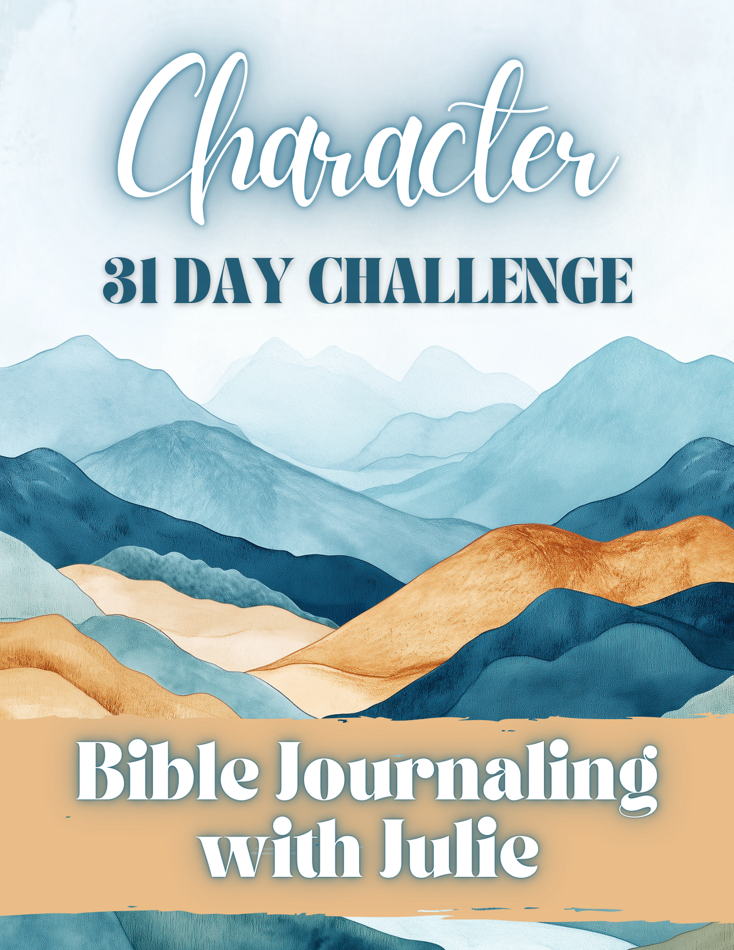 31 Day Devotional Journal - Character Challenge