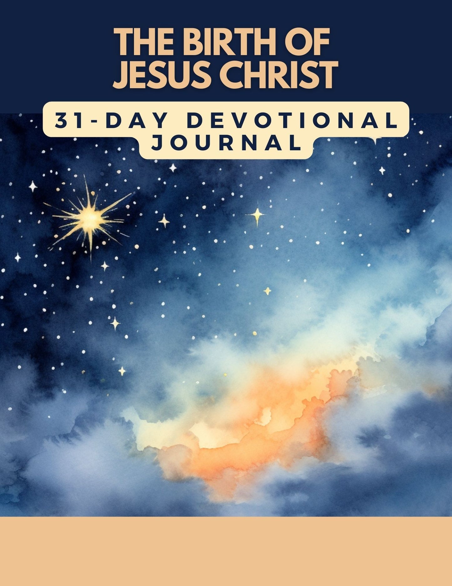 31 Day Devotional Journal - The Birth of Jesus Christ