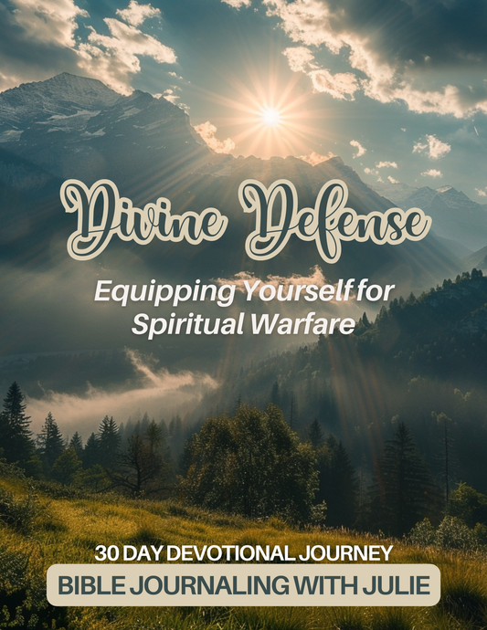 30 Day Devotional Journal - Divine Defense