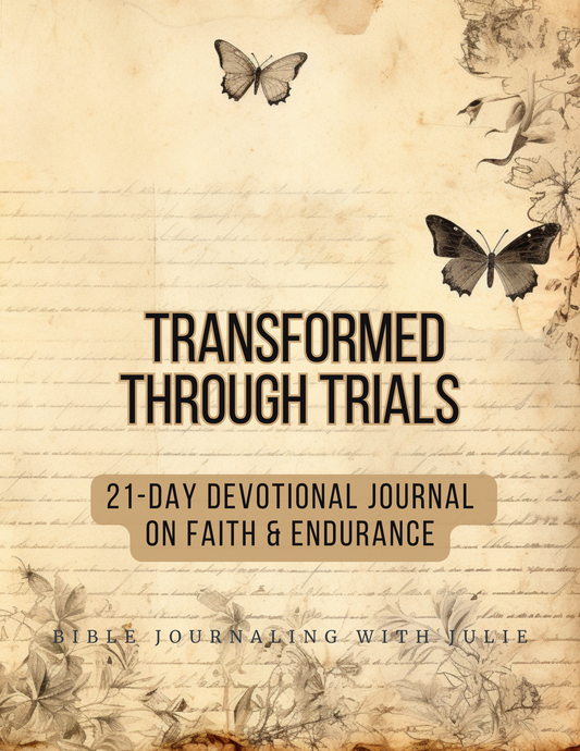 21 Day Devotional Journal - Transformed Through Trials