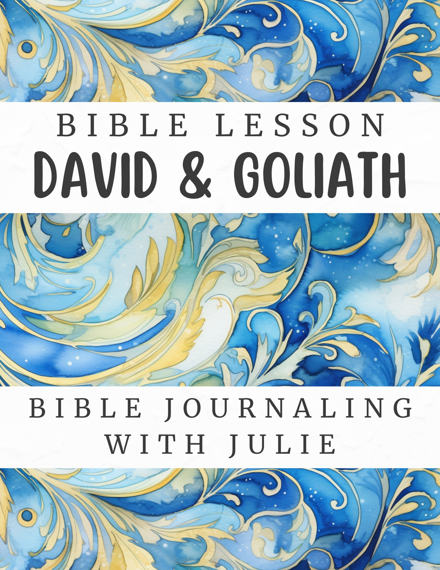 Bible Study - David and Goliath